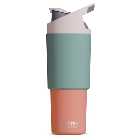 ASOBU COSMIC - termoláhev PASTEL GREEN, 1000ml