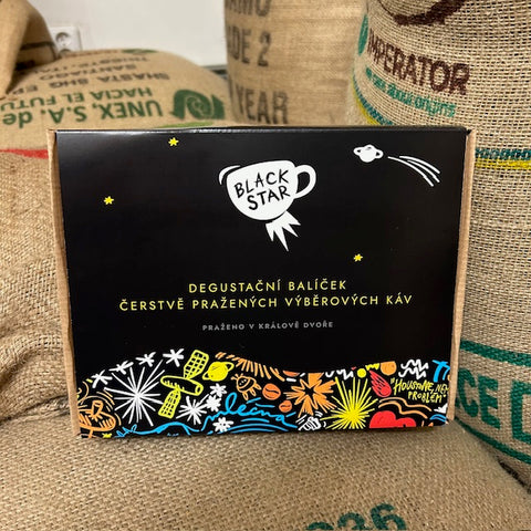 Dárková sada výběrových káv "Black Star"