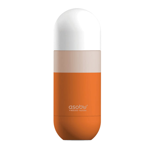 ASOBU ORB cestovní termoska PASTEL ORANGE, 420ml