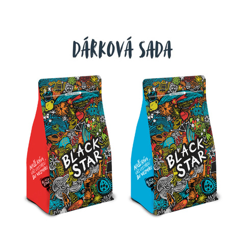 Dárková sada výběrových káv "Black Star"