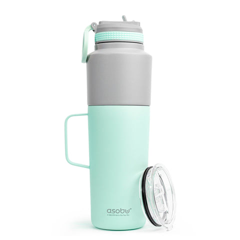 ASOBU TWIN PACK termoska a termohrnek 2v1 MINT, 900ml / 600ml