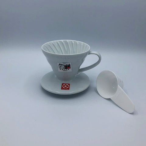 Hario V60 keramický - 01 - bílá