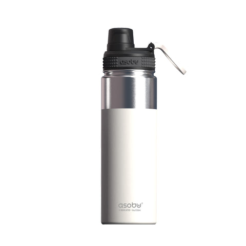 ASOBU ALPINE FLASK - termoláhev WHITE, 530ml