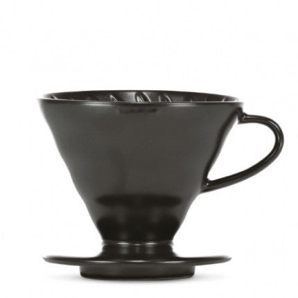 Hario V60 keramický 02 - černá (+ 40 filtrů)