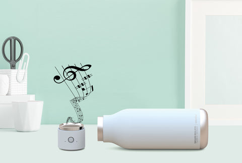 ASOBU WIRELESS termoska s Bluetooth reproduktorem TEAL, 500ml