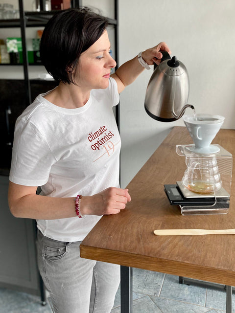Domácí příprava filtrované kávy